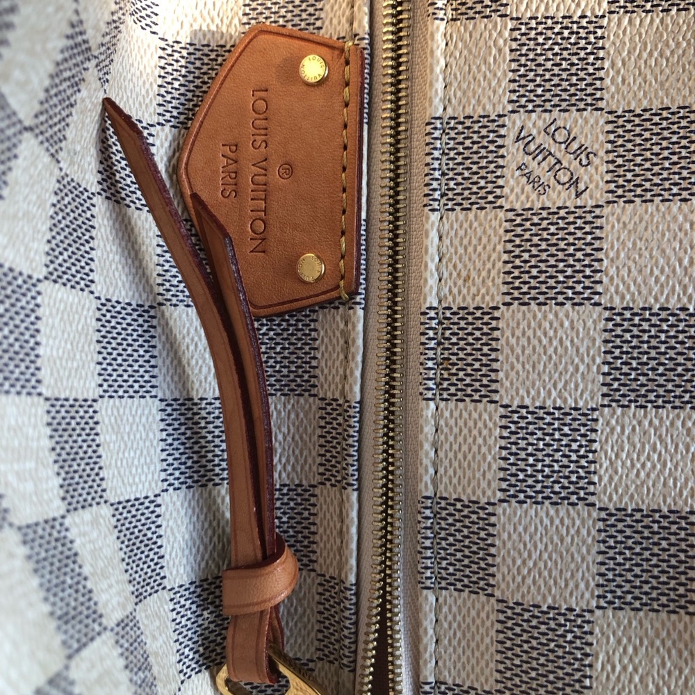 💯 Authentic Louis Vuitton Damier Azur lena MM - Picture 11 of 11